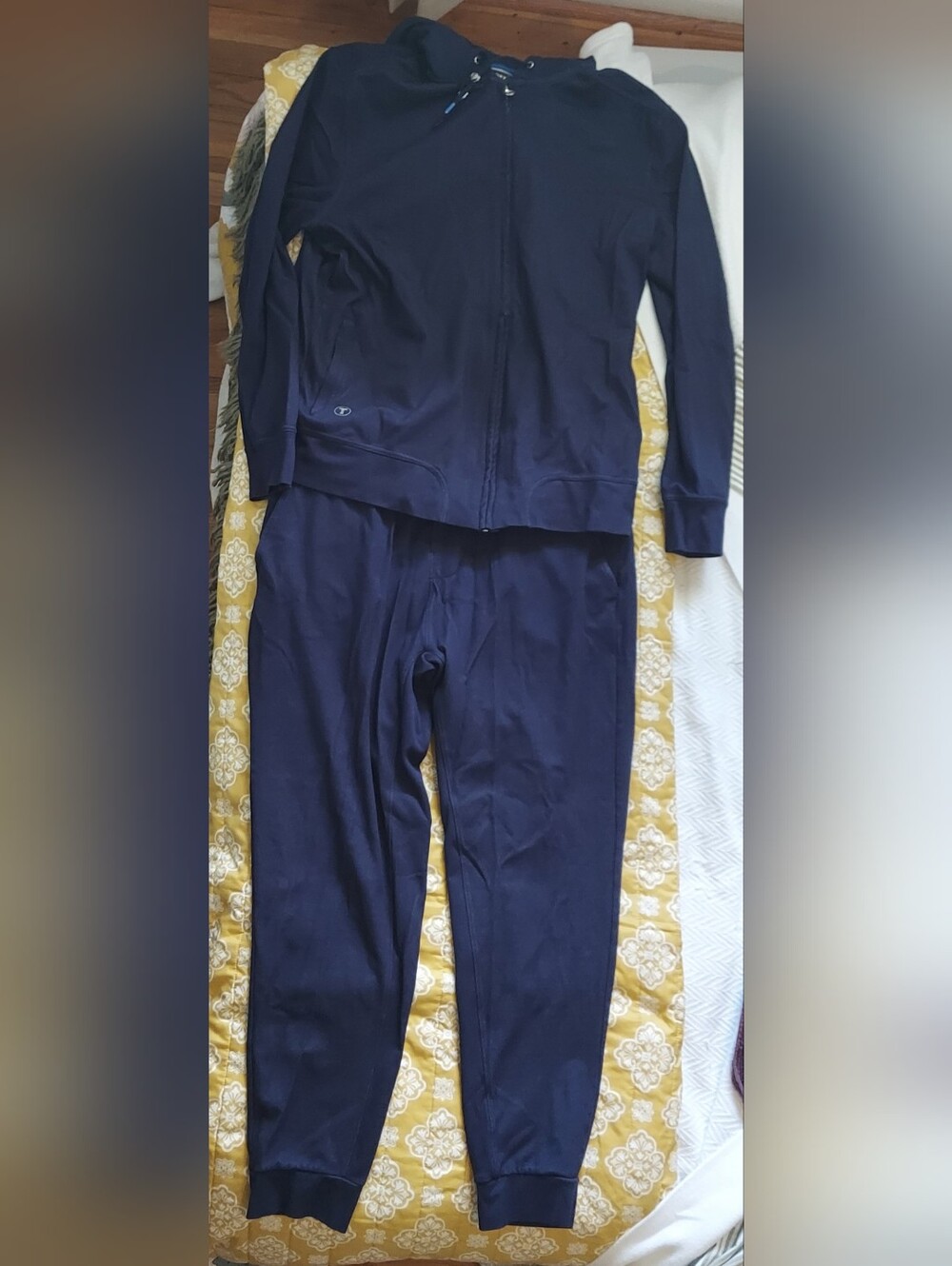 Twillory Athleisure Full Zip Lounge Hoodie Sweatshirt and Joggers Mens L